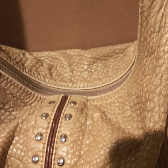 Ecko Red Tan Leather Crossbody Purse Bag - Picture 4 of 4